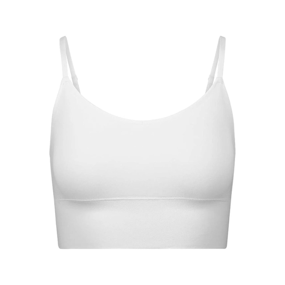 BRABAR Soft Cami Bra Top White - Regular